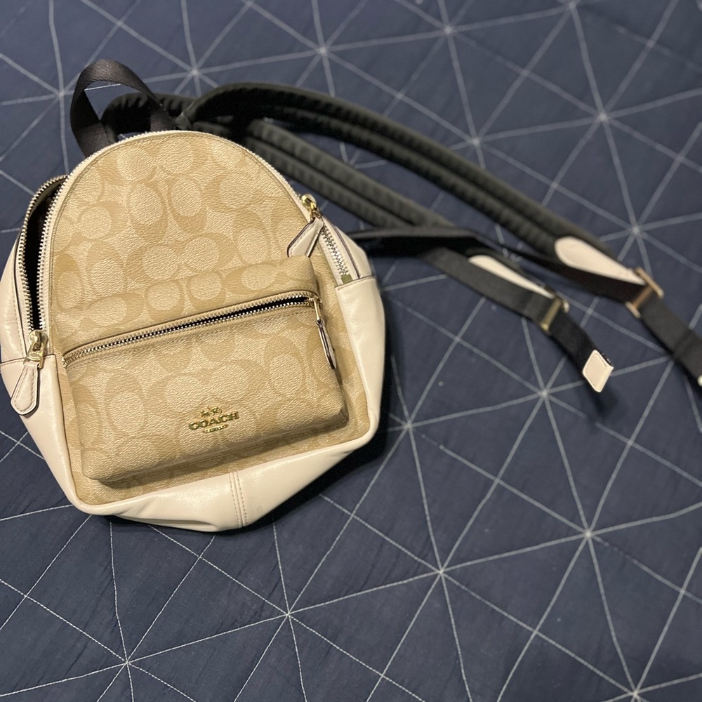 Unused coach mini backpack